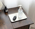 3 Pack Small Stainless Steel Tray, 8x6 Inches Silver Tray - Image 4
