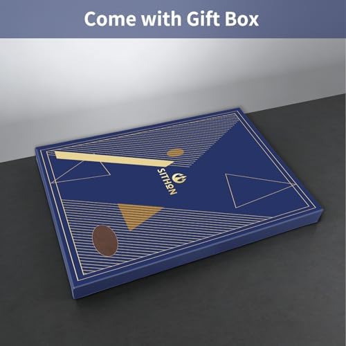SITHON Valet Tray for Men Premium PU Leather Catchall Tray - Image 2