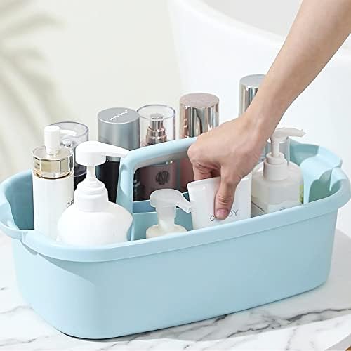 Large Cleaning Supplies Caddy Portable Shower Caddy Basket Blue 2 Pack - Image 6