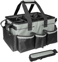 Compact Wearable Cleaning Supplie Bag with Handle Shoulder Straps by BOHEMIABY