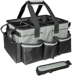 Compact Wearable Cleaning Supplie Bag with Handle Shoulder Straps by BOHEMIABY