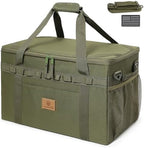 Tactical Camping Storage Bag Utility Tote Bag Camping Kitchen Organizer with Axe Holder & Shoulder Strap by Lemubeane