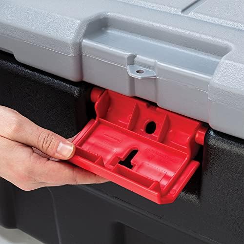 Rubbermaid ActionPacker️ 48 Gal with 8 Gal Containers Nested, Lockable Storage Bins, Industrial, Rugged Storage Container Bundle with Lids - Image 5