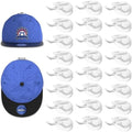 Niunuerga 24 Pack Hat Hooks for Wall, Strong Adhesive Hat Rack for Baseball Caps, Minimalist Hat Organizer Display for Home Decor, Hat Hold Hanger for Wall, Door, Closet, No Drilling (White) by Niunuerga