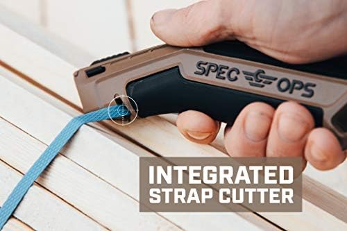 Spec Ops Tools Utility Knife for Cutting Drywall, Roofing & Jobsite Materials, Includes 5 Blades in Handle Storage, Retractable Blade - Image 5