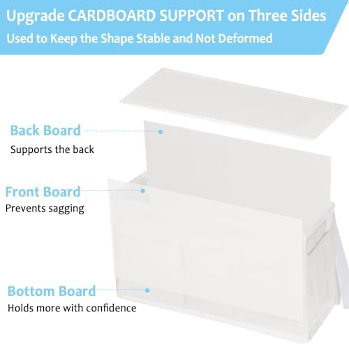 Lilithye Bedside Caddy, Bedside Storage Bag Hanging Organizer for Bunk Bed - Image 2