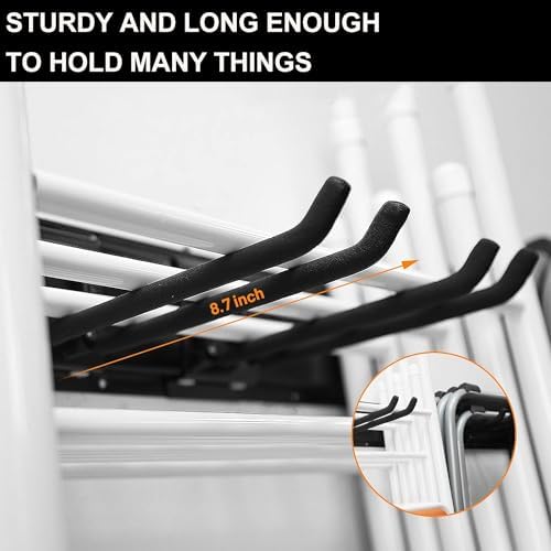 Wallmaster Garage Storage Organization Wall Mount Folding Chair Hangers - Image 3