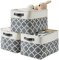 DECOMOMO Storage Bins, Large Fabric Storage Baskets for Shelves 3 Pack by DECOMOMO