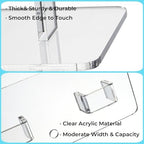 ZAVOOS 4 Pieces Acrylic Sunglasses Organizer, Wall Mounted - Image 3