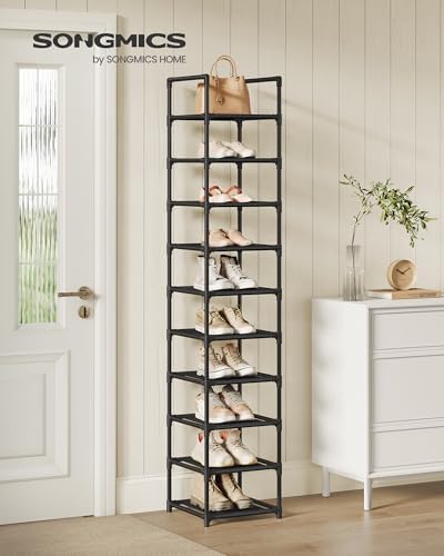 SONGMICS Shoe Rack, 10-Tier Shoe Shelf, Shoe Storage Organizer - Image 4