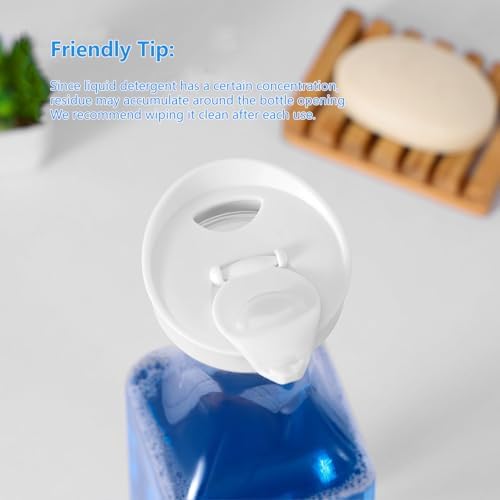 54oz Laundry Detergent Dispenser,Liquid Container,Plastic,3 Pack White - Image 3
