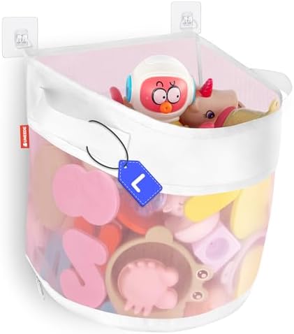 UNEEDE Bath Toy Organizer,4.15 Gallons Bathtub Toy Storage Organizer by UNEEDE