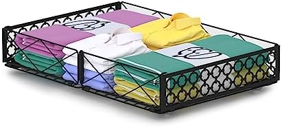 NADAMOO Under Bed Storage with Wheels, Low Profile Rolling Organizer Bins by NADAMOO