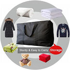 Extra Large Moving Bags with Strong Zippers & Carrying Handles, Storage Bags Storage Totes for Clothes, Moving Supplies, Space Saving Oversized Storage Bag Organizer for Moving, Traveling (2 Pack) - Image 6