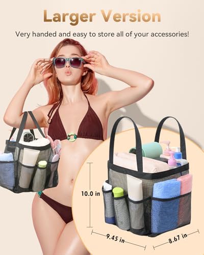 Temede Mesh Shower Caddy Portable for College Dorm Room Essentials - Image 2