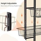 LUXEAR Over the Door Pantry Organizer Adjustable, 8 Tiers - Image 5