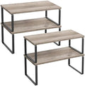 SONGMICS Cabinet Organizer Shelf, Set of 4 Spice Rack, Kitchen Storage by Unknown