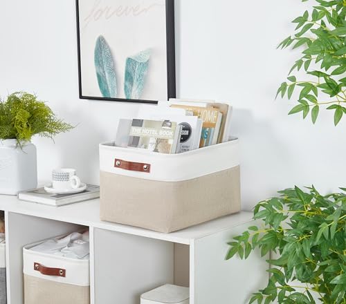 DECOMOMO Storage Bins, Large Fabric Storage Baskets for Shelves 1 Pack - Image 6