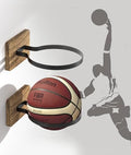 Wall Mount Basketball Holder, Ball Storage Holders Display Rack for Autograph Basketball, Football, Soccer, Volleyball Collection, Sports Accessories Organizer for Player Fans by AIDILI