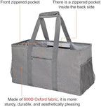 Extra Large Utility Tote Bag - Reusable Grocery Bags Foldable Heavy Duty - Image 4
