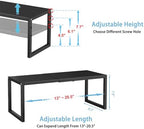 2 Pack Expandable Kitchen Cabinet Shelves Organizer,Heavy Duty Metal Shelving Units and Storage,Stackable Adjustable Kitchen Storage Organization Shelves Rack for Counter Cupboard Pantry,Length:20.5" - Image 2