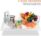 Sorbus Fridge Organizers and Storage Bins for Pantry & Fridge (8 Piece Set) - Image 4