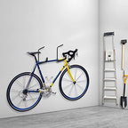 Heavy Duty Garage Storage Hooks, Overhead Garage Storage Rack, 4 Pack Wall Mounted Ladder Hook, Utility Ceiling Hangers & Organizer for Wood,Tools, Bicycle (10 x 14 Inch) - Image 7