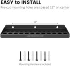 UNITEDPOWER Pliers Holder, Wall Mount Storage Rack Organizer for Workshop, Shed, Garage, Home, Stores up to 12 Pliers or Small Tools - Image 4