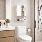 4-Tier Wall Bathroom Storage Cabinet, 15.7" Wx22.4 H - Image 2