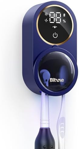 Bitvae Upgraded Tooth Brush Holder for Bathroom 2.0 Infrared Sensing by Bitvae