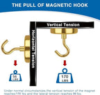LOVIMAG Magnetic Hooks for Cruise Essentials 2026 Cabins Door 12 P-170LBS - Image 4