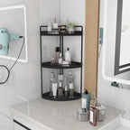 Dorhors Corner Bathroom Organizer Countertop,Vanity Counter Storage Shelf - Image 2