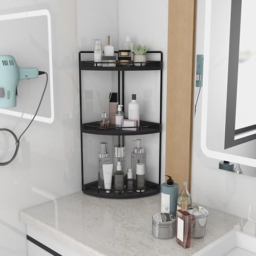 Dorhors Corner Bathroom Organizer Countertop,Vanity Counter Storage Shelf - Image 2