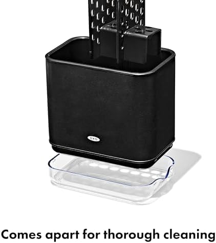 OXO Good Grips Sinkware Caddy - Matte Black - Image 5