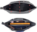 Handbag Tote Purse Organizer Insert, Medium, Dark Grey - Image 4