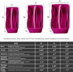 ZTUJO Purse Organizer Insert, Felt Bag Organizer with Metal Zipper, Handbag & Tote Shaper, For Speedy Neverfull Tote, 7 Sizes - Image 2