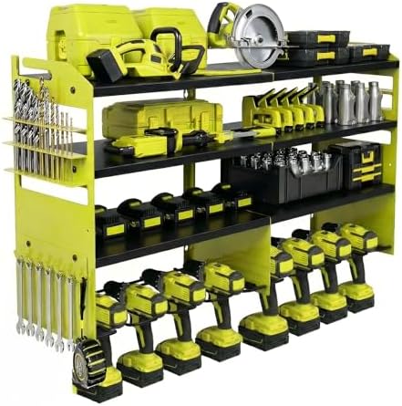 Large Power Tool Organizer Wall Mount by TimberAura