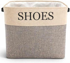 Shoe Storage Bin and Organizer for Hallway, Entryway or Mudroom. Space saver for many pairs of footware to store in one stylish container. by KINTNERDESIGNS