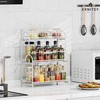 EKNITEY 3-Tier Bathroom Organizer - Sink Organizer Spice Rack(No Assembly) - Image 3