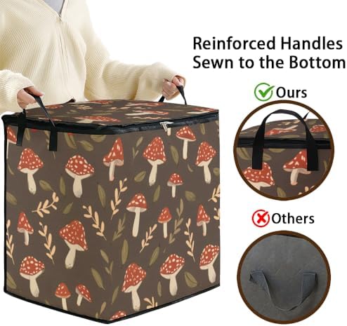 2pcs blanket storage bag for under bed,closet organizers 95L - Image 4