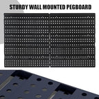 Wall Mounted Storage System 90PCS - Heavy-Duty Plastic Bins for Garage，Home, Closet & Bedroom Organization, Rack Holds Nuts, Bolts, Tools, Hardware - Image 5