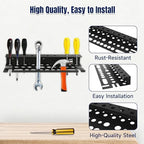 Screwdriver Organizer Wall Mount for Pliers, Screwdrivers, Garage Workshop Storage, Stores up to 43 Pliers or Small Tools, Ideal Gift for Men - Image 5