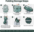 Collapsible Laundry Hamper Basket,Pop Up Mesh Foldable Bag for Laundry Room - Image 7