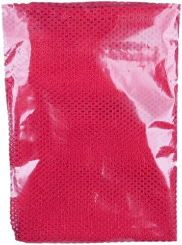 Golberg Mesh Bag - 12 x 18 Inches – Use for Laundry, Beach Days, & Even Camping (Deep Red) - Image 2