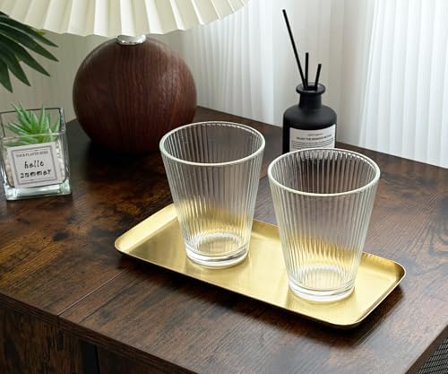 Small Gold Tray, 8.7 Inch Stainless Steel Serving Tray - Image 3