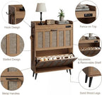 ChooChoo Shoe Storage Cabinet with 2 Flip Drawers and Deodorizer - Image 5