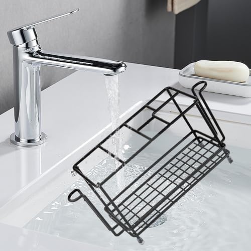 Toothbrush Holders Toothpaste Organizer Bathroom Accessories with Hooks - Image 4