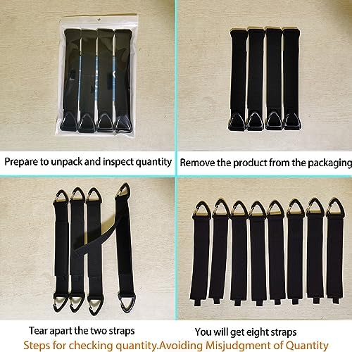 ZTSXLLIM Extension Cord Organizer Garage Organization with Carabiner 8 Pack - Image 6