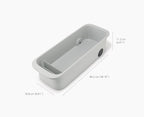 Joseph Joseph CupboardStore Easy-Access Wheeled Storage Caddy – Under-Sink Kitchen Organizer, Made from Recycled Plastic - Image 4