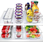Sorbus Fridge Organizers and Storage Bins for Pantry & Fridge (6 Piece Set) by Sorbus